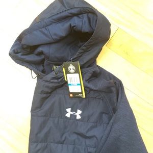 Underarmour xL Blue Hooded Mens Storm Sweatshirt